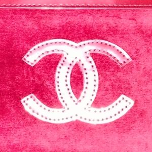 Chanel makeup bag